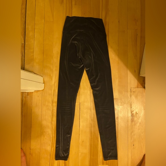 Wilfred Free Lavender Grey Velvet Leggings - Picture 8 of 8